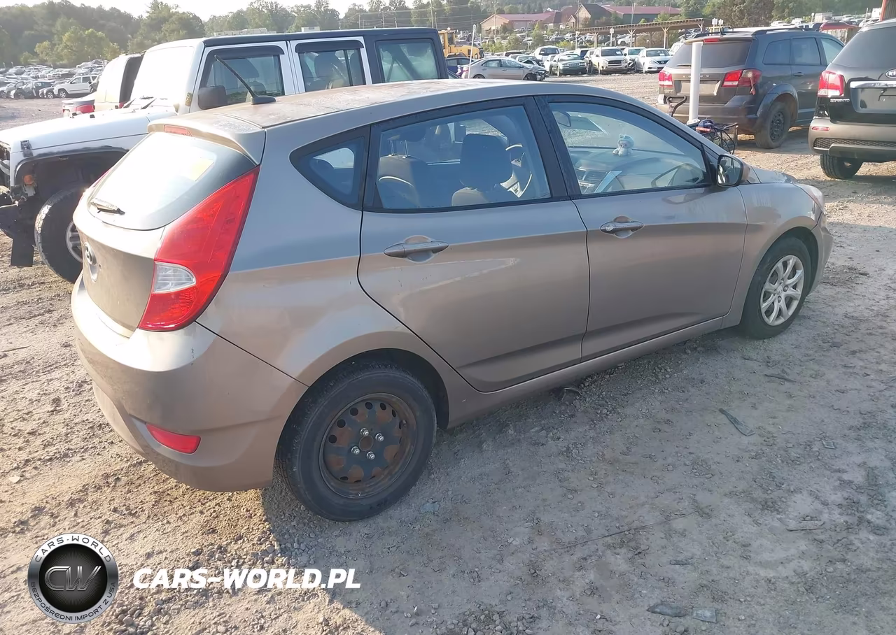 2014 Hyundai Accent Gs VIN:KMHCT5AE4EU154184 - 4