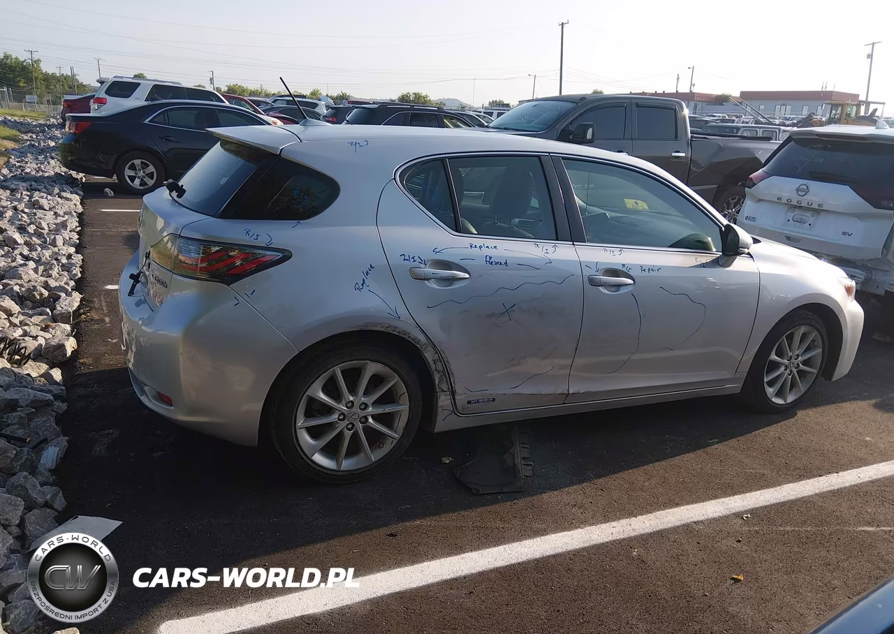 2012 Lexus Ct 200H Premium VIN:JTHKD5BH3C2084965 - 13