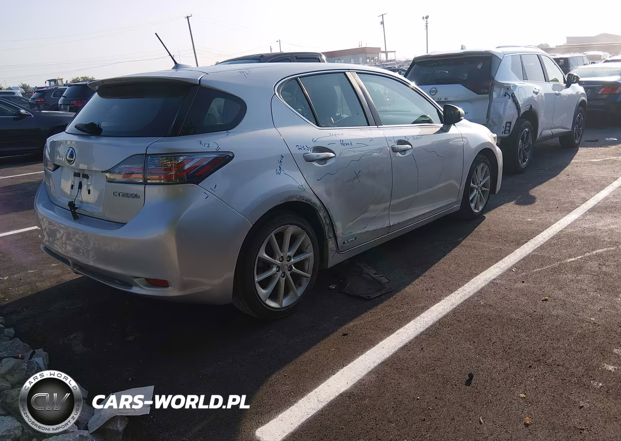 2012 Lexus Ct 200H Premium VIN:JTHKD5BH3C2084965 - 4