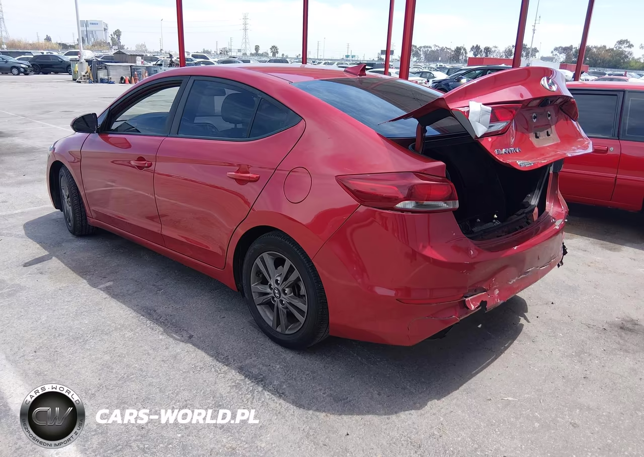 2018 Hyundai Elantra Sel VIN:5NPD84LFXJH252795 - 3