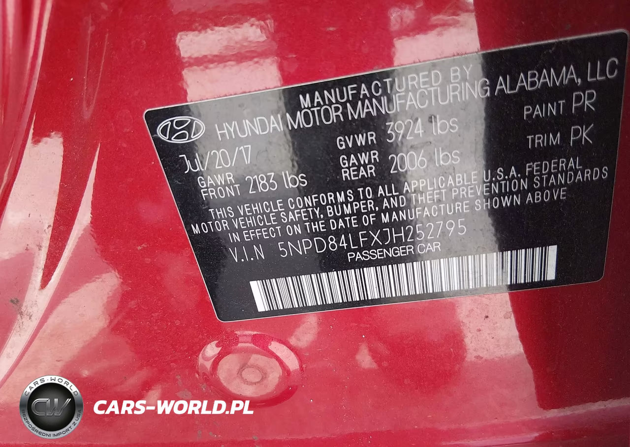 2018 Hyundai Elantra Sel VIN:5NPD84LFXJH252795 - 9