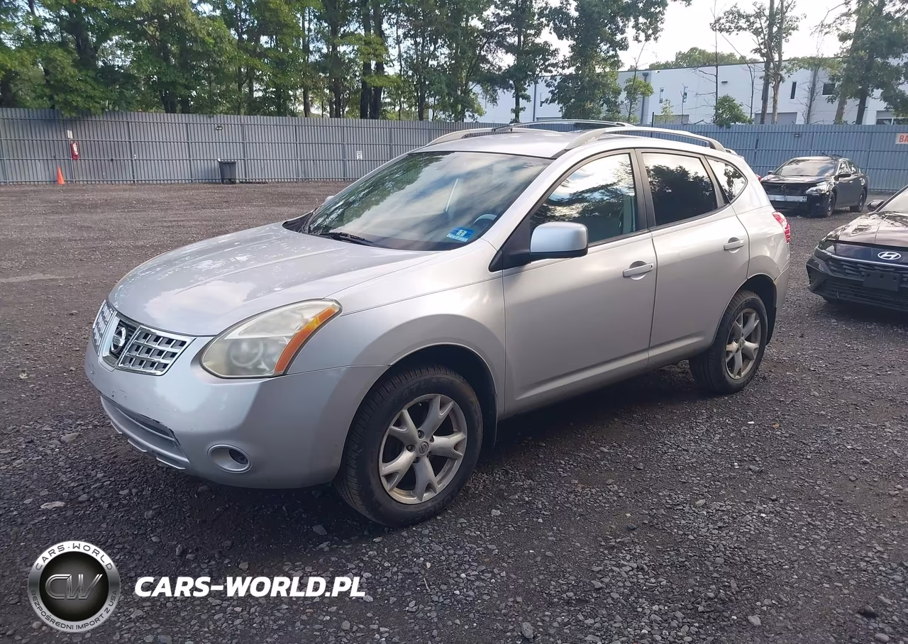 2008 Nissan Rogue Sl VIN:JN8AS58V68W129689 - 2