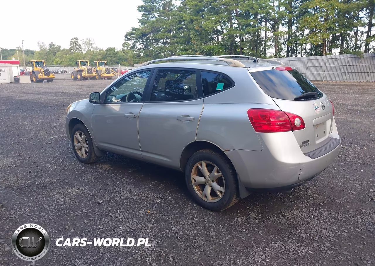 2008 Nissan Rogue Sl VIN:JN8AS58V68W129689 - 3