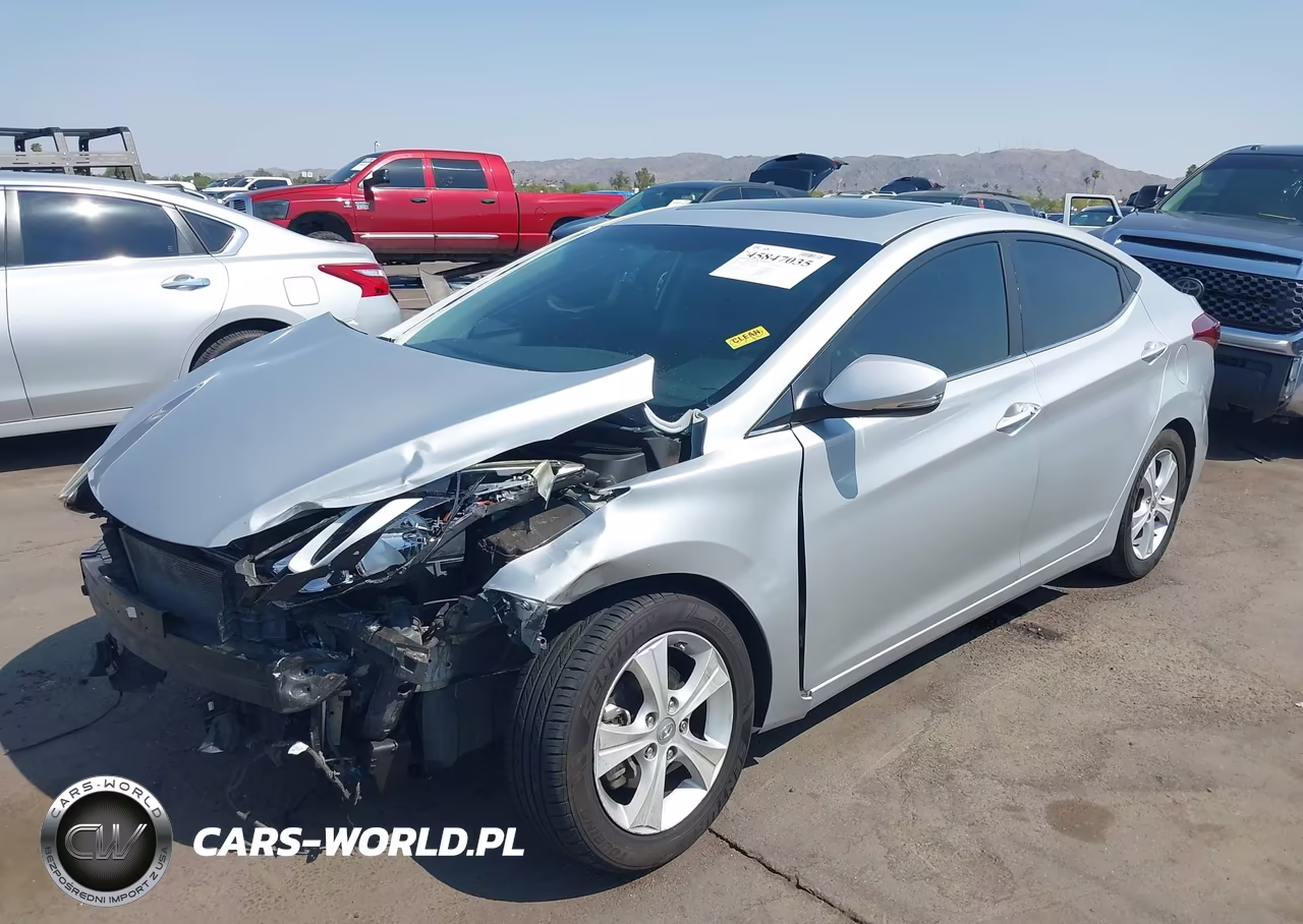 2016 Hyundai Elantra Value Edition VIN:KMHDH4AE3GU579317 - 6