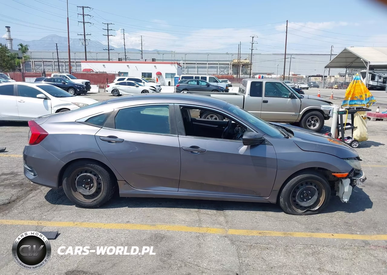 2019 Honda Civic Lx VIN:19XFC2F64KE207638 - 14