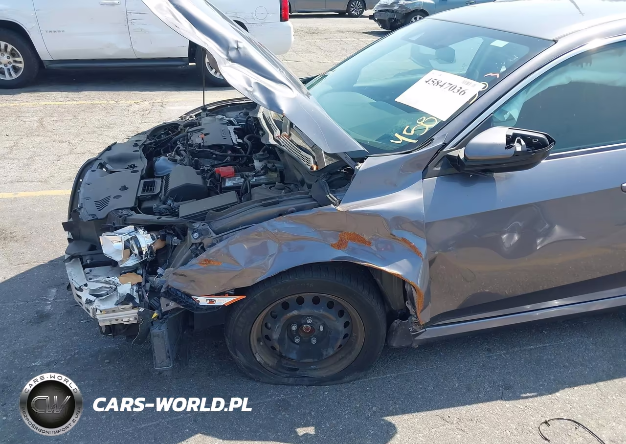 2019 Honda Civic Lx VIN:19XFC2F64KE207638 - 6