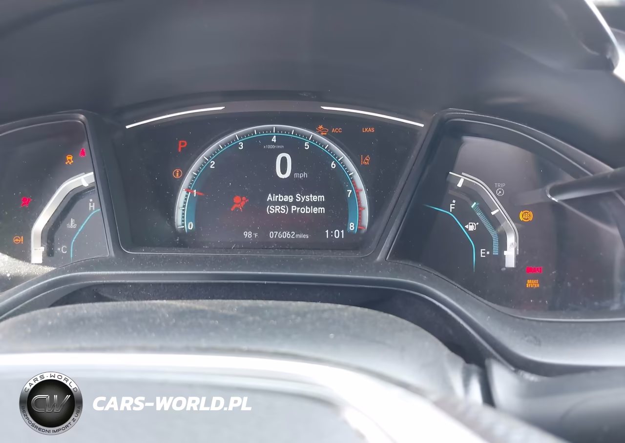 2019 Honda Civic Lx VIN:19XFC2F64KE207638 - 7