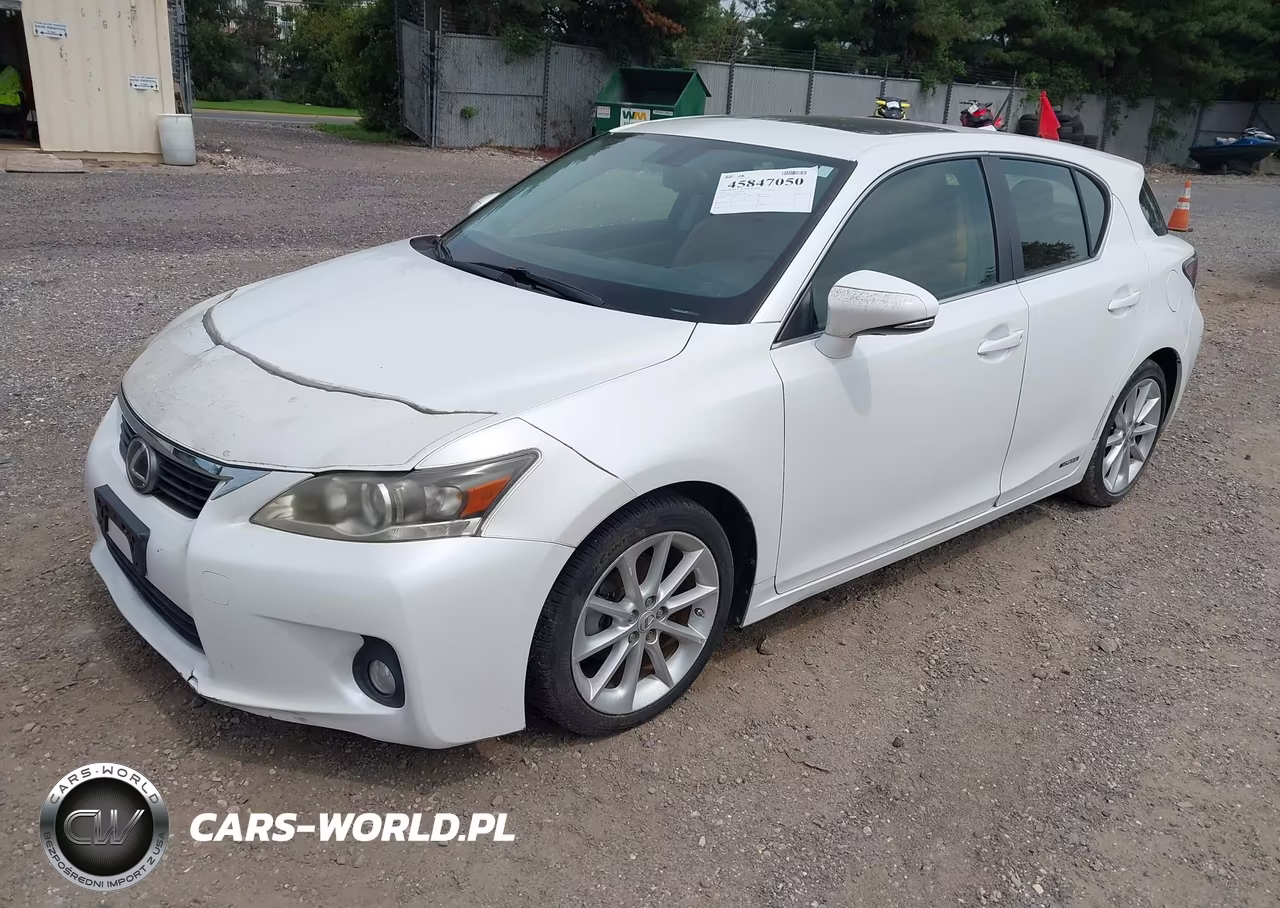 2012 Lexus Ct 200H Premium VIN:JTHKD5BH9C2055289 - 2