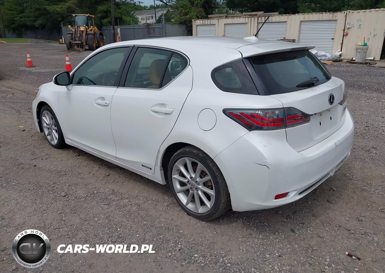 2012 Lexus Ct 200H Premium VIN:JTHKD5BH9C2055289 - 3