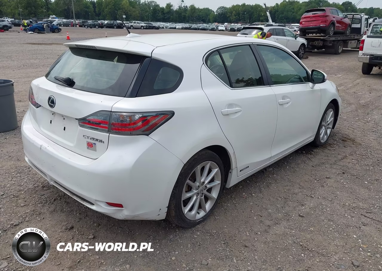 2012 Lexus Ct 200H Premium VIN:JTHKD5BH9C2055289 - 4