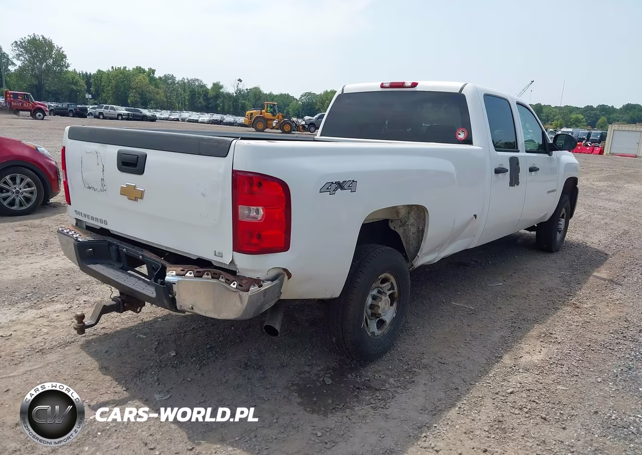 2008 Chevrolet Silverado 2500Hd Work Truck VIN:1GCHK23K18F190891 - 4
