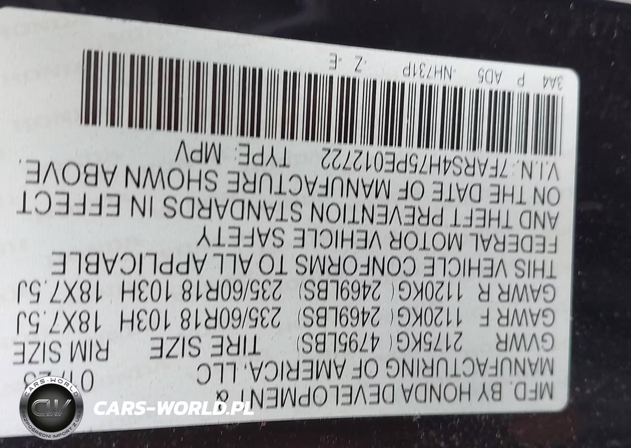 2023 Honda Cr-V Ex-L Awd VIN:7FARS4H75PE012722 - 9