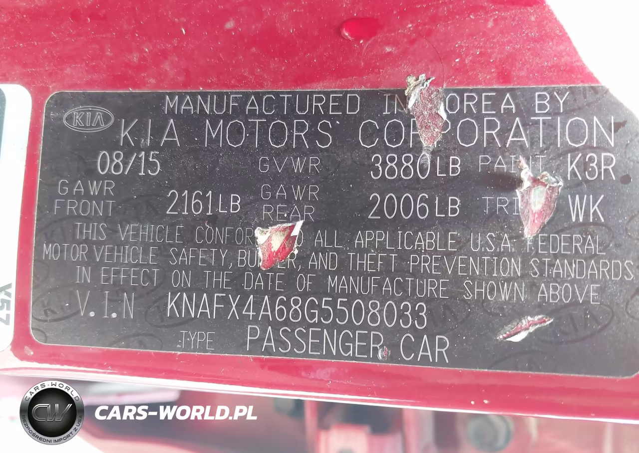 2016 Kia Forte Lx VIN:KNAFX4A68G5508033 - 9