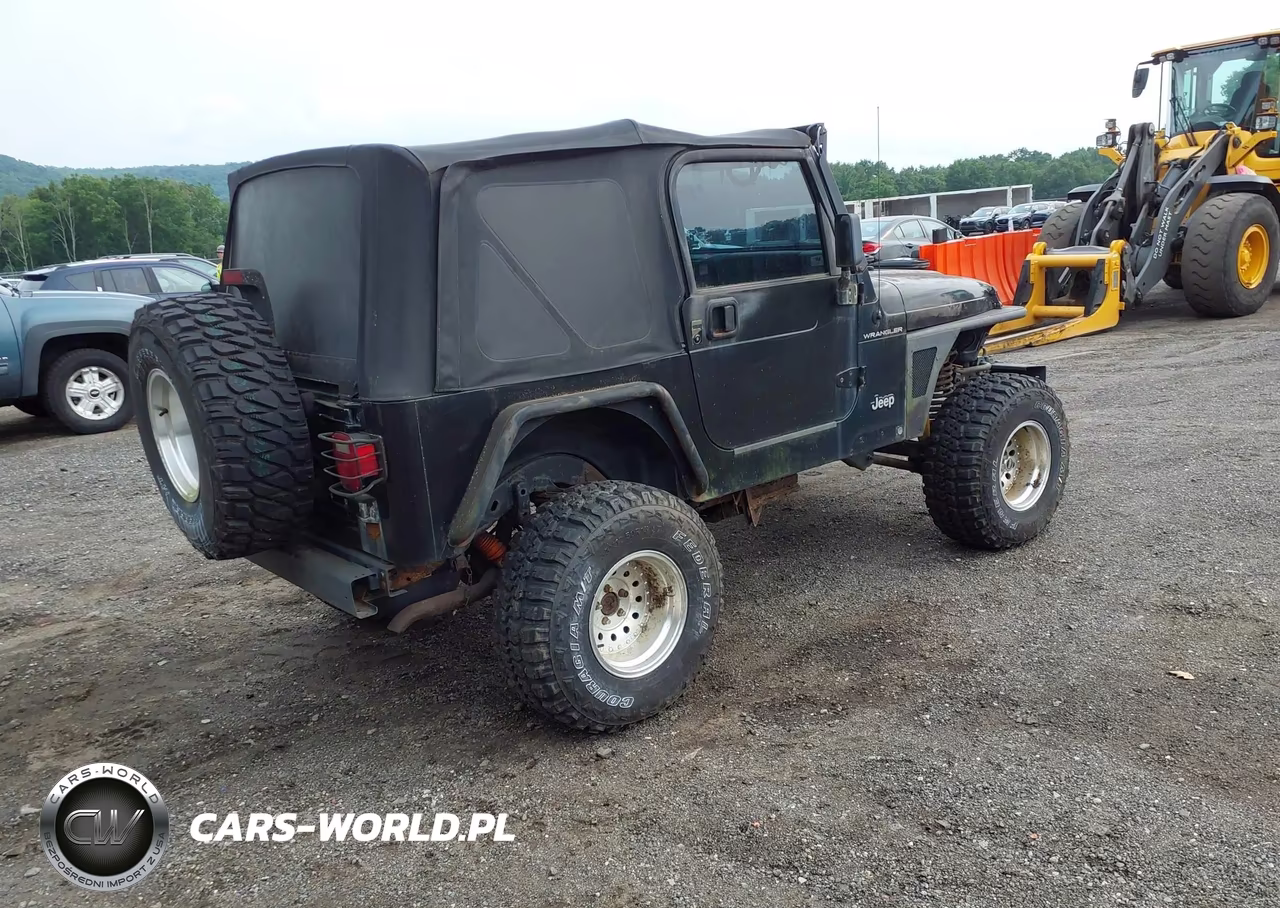 2000 Jeep Wrangler Se VIN:1J4FA29P7YP774519 - 4