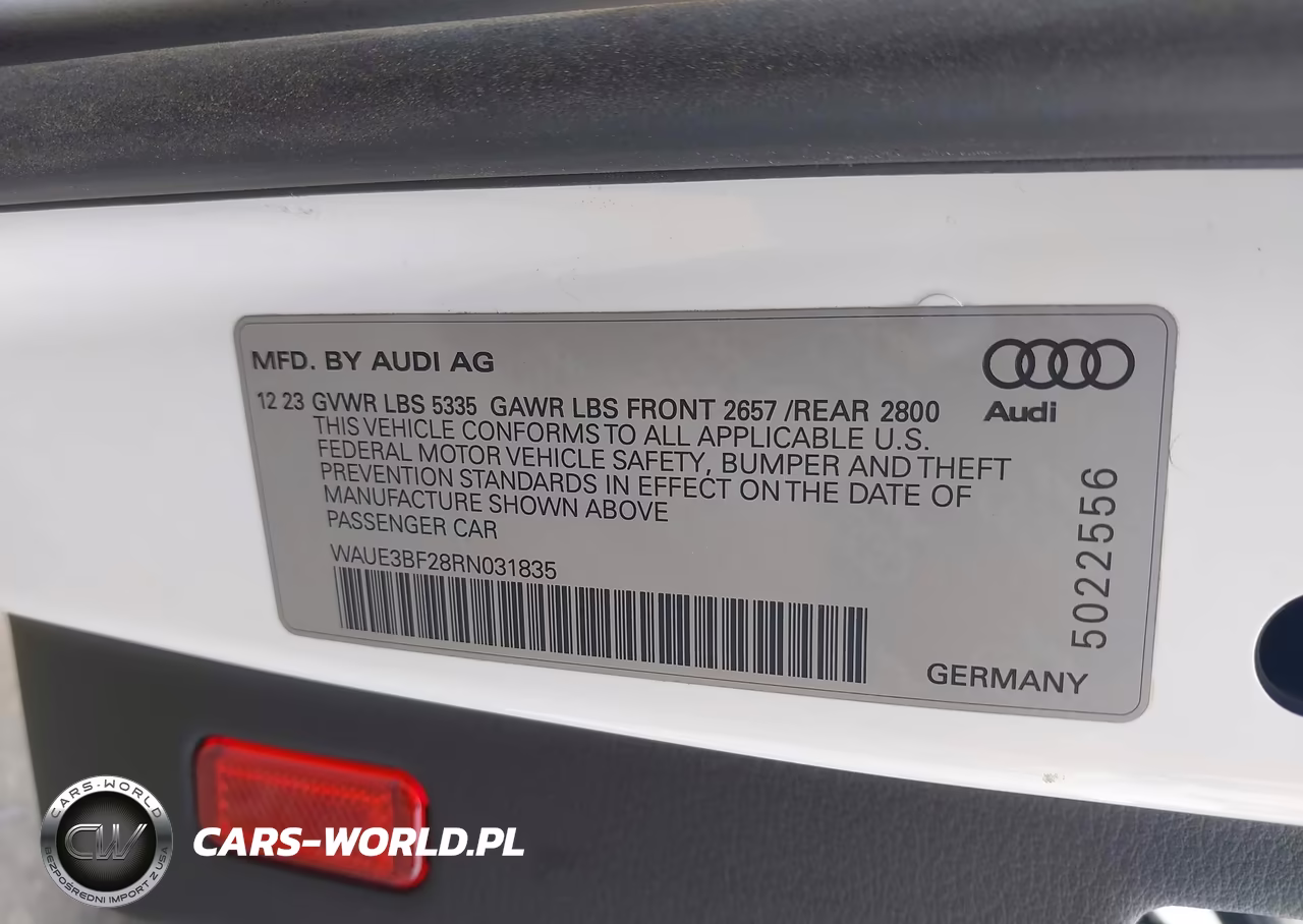 2024 Audi A6 Premium Plus 45 Tfsi Quattro S Tronic VIN:WAUE3BF28RN031835 - 9