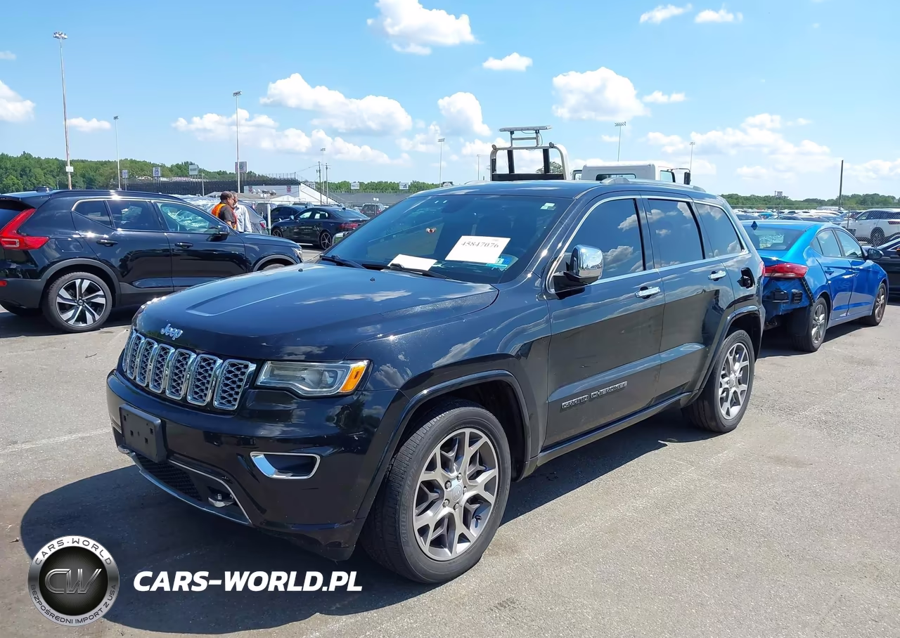 2021 Jeep Grand Cherokee Overland 4X4 VIN:1C4RJFCG8MC586578 - 2