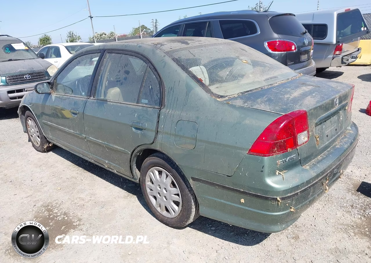 2004 Honda Civic Lx VIN:2HGES16554H546711 - 3