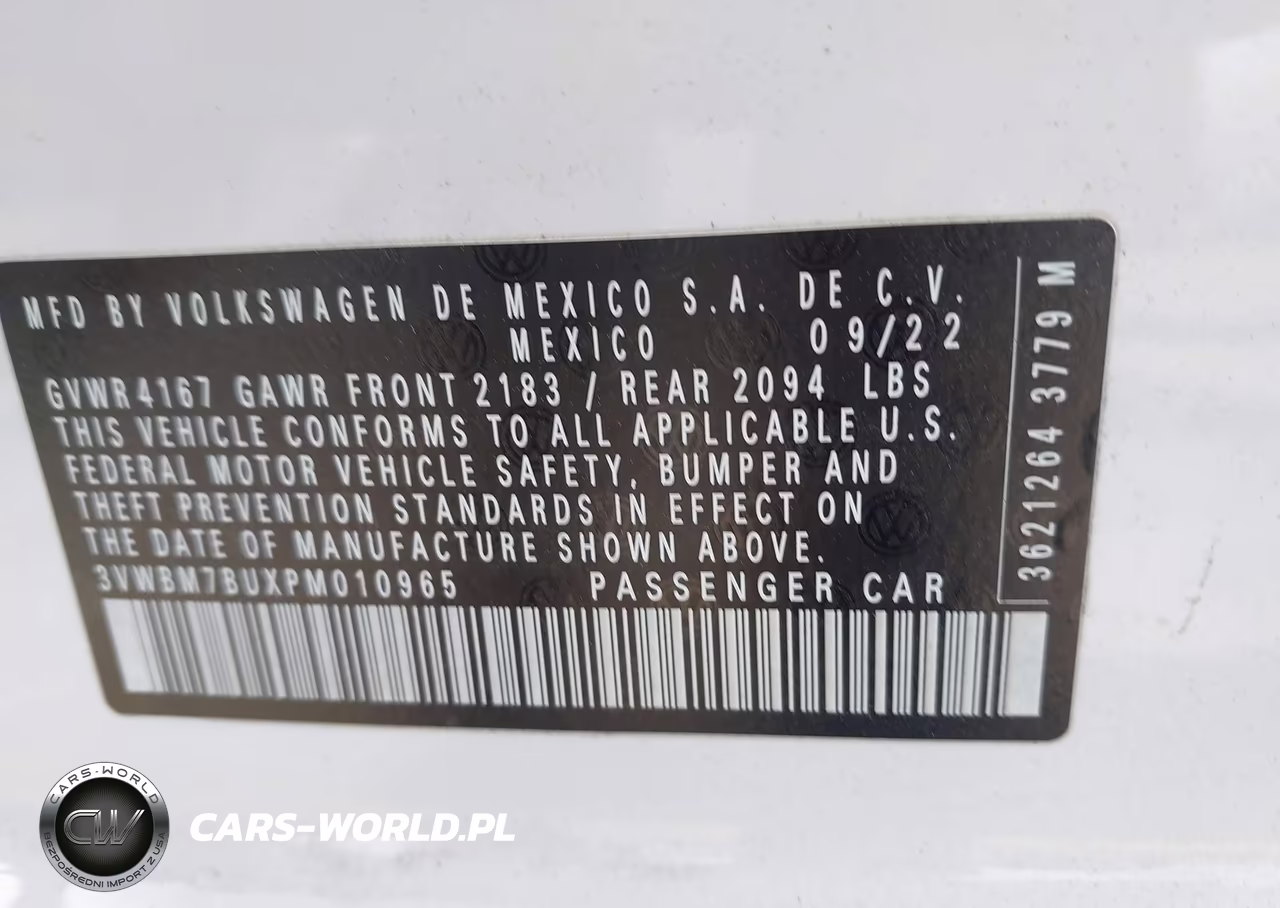 2023 Volkswagen Jetta 1.5T Sport VIN:3VWBM7BUXPM010965 - 9