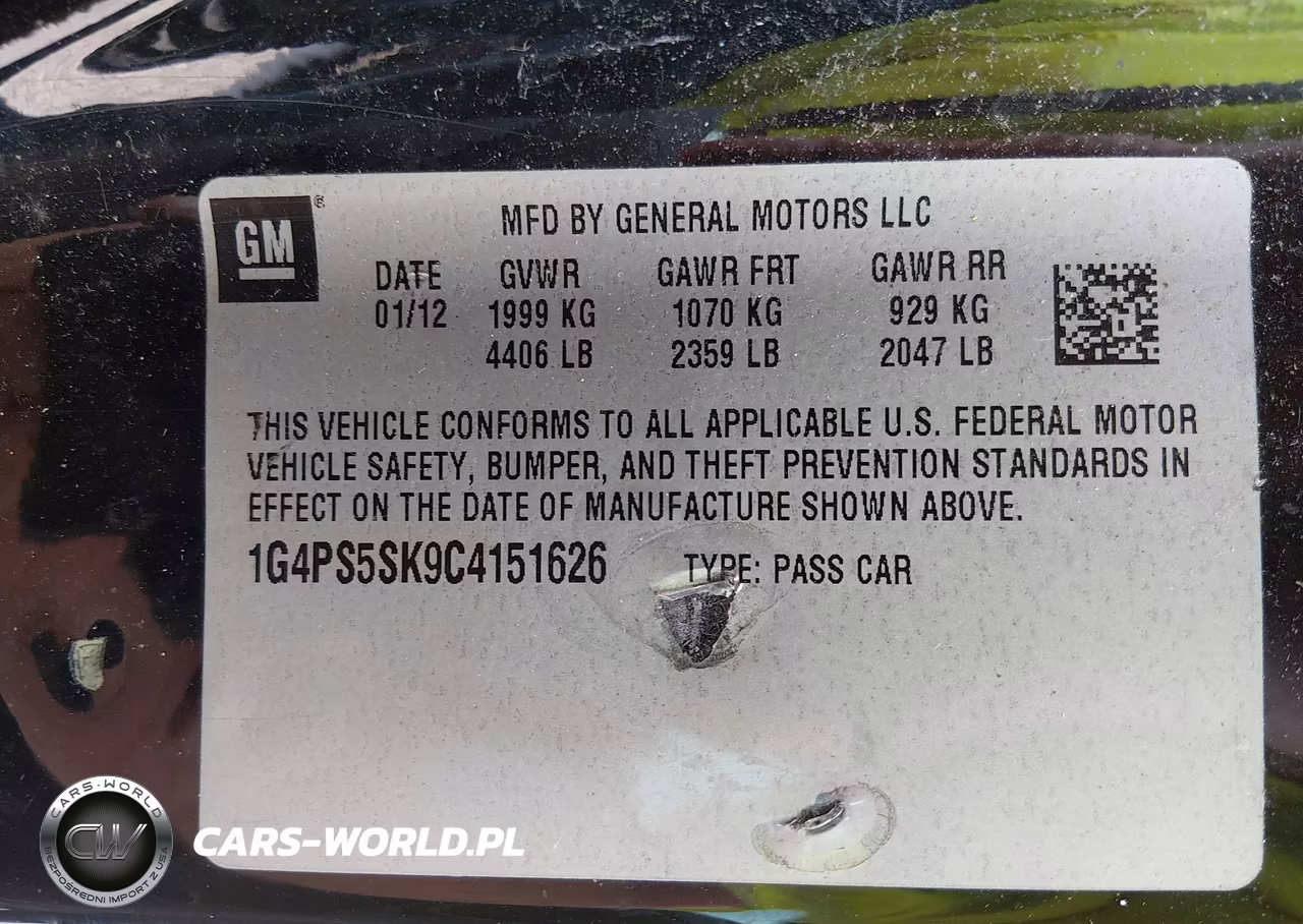 2012 Buick Verano Leather Group VIN:1G4PS5SK9C4151626 - 9