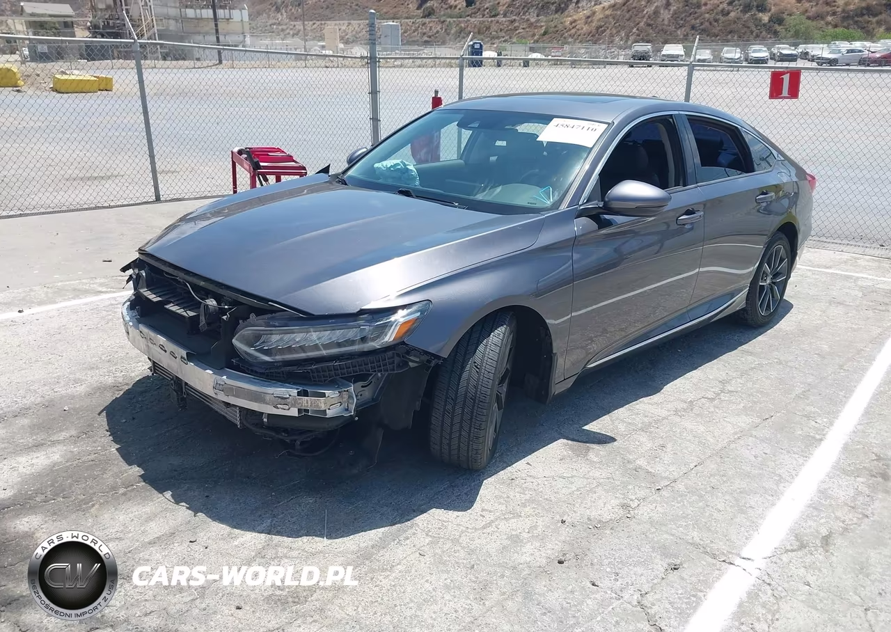 2022 Honda Accord Ex-L VIN:1HGCV1F57NA048833 - 2