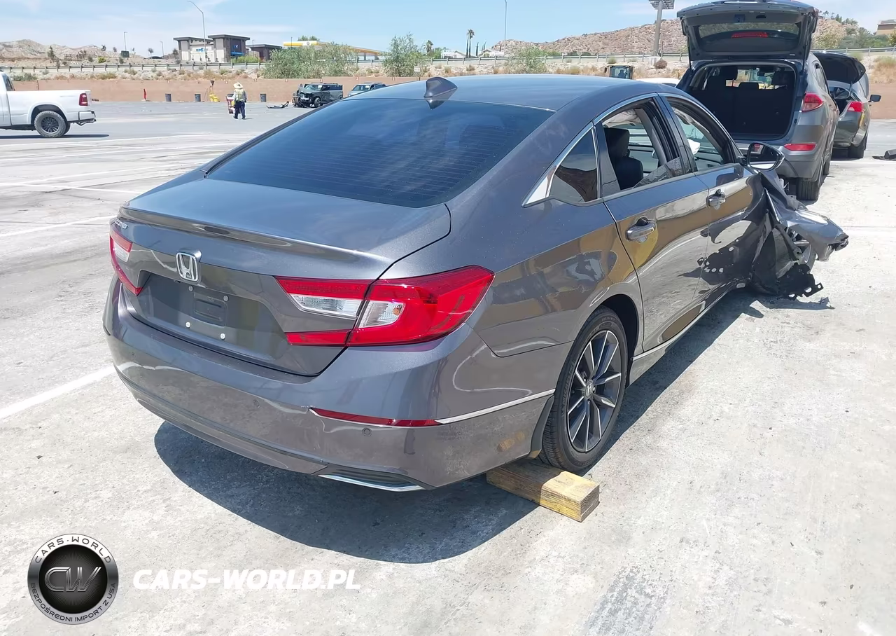 2022 Honda Accord Ex-L VIN:1HGCV1F57NA048833 - 4