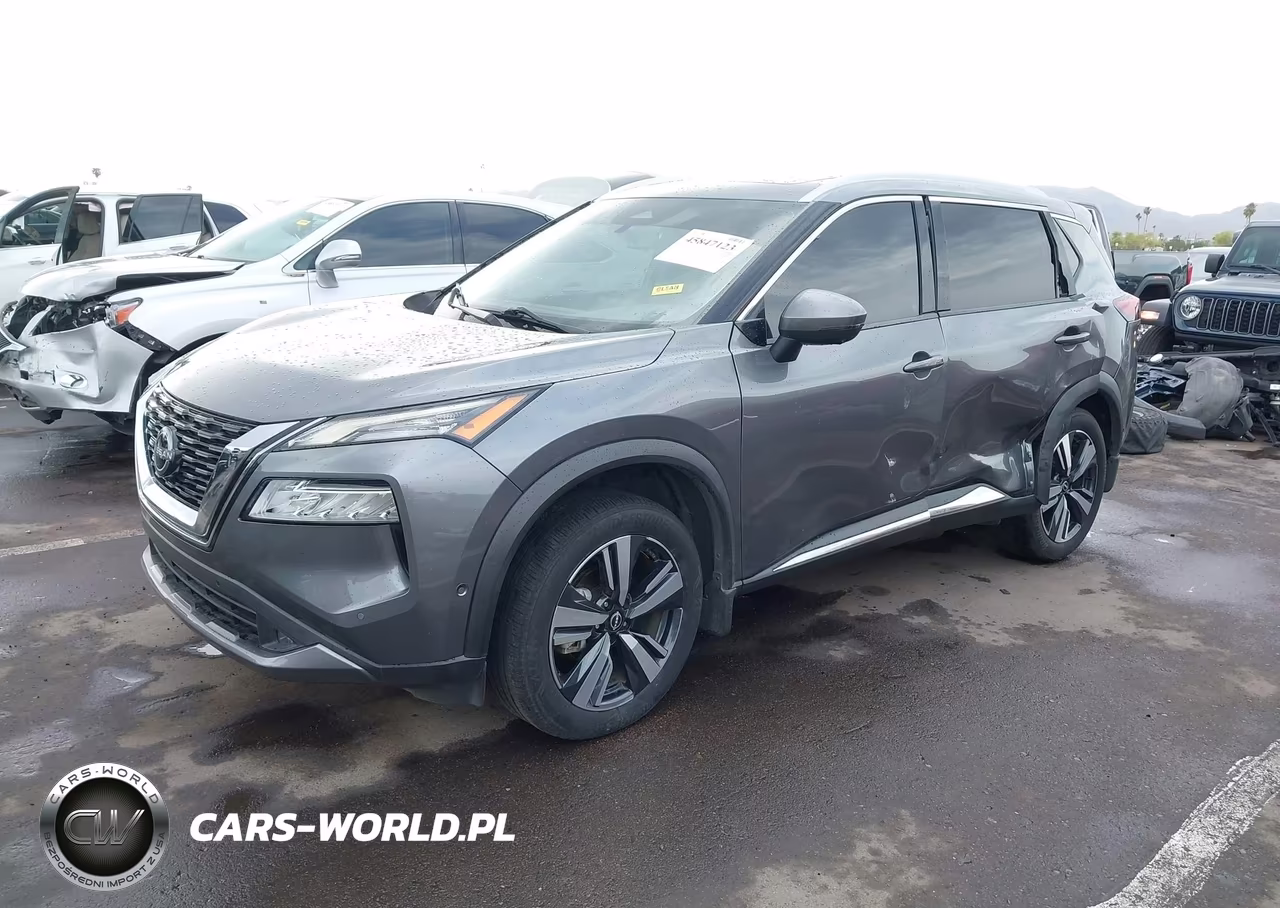 2022 Nissan Rogue Sl Fwd VIN:5N1BT3CA2NC714543 - 2