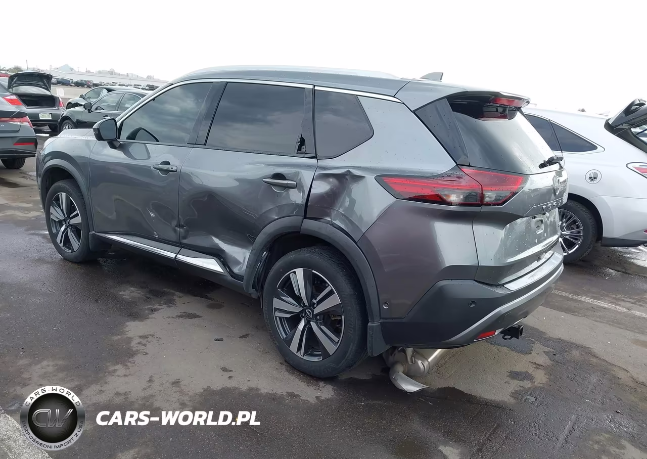 2022 Nissan Rogue Sl Fwd VIN:5N1BT3CA2NC714543 - 3
