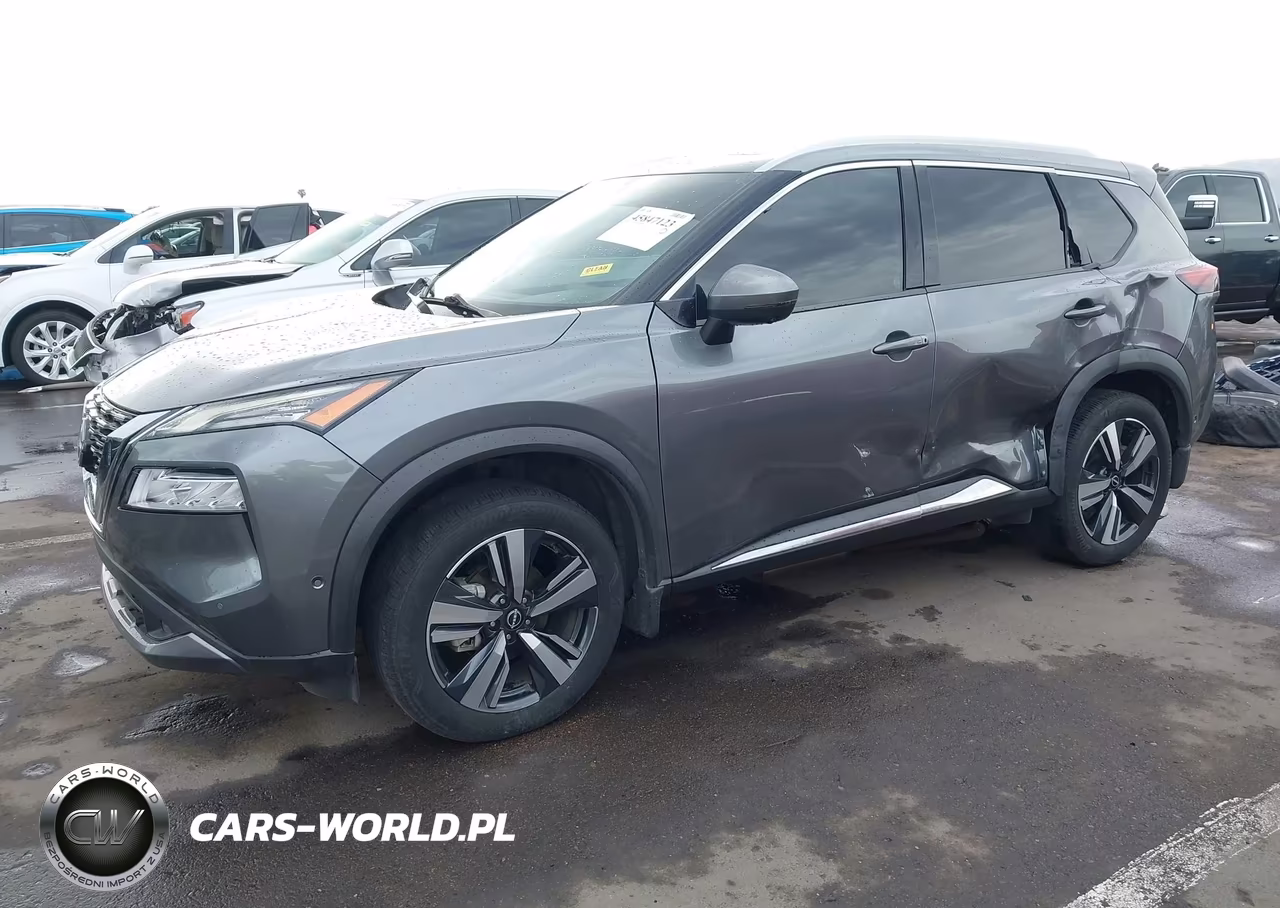 2022 Nissan Rogue Sl Fwd VIN:5N1BT3CA2NC714543 - 6
