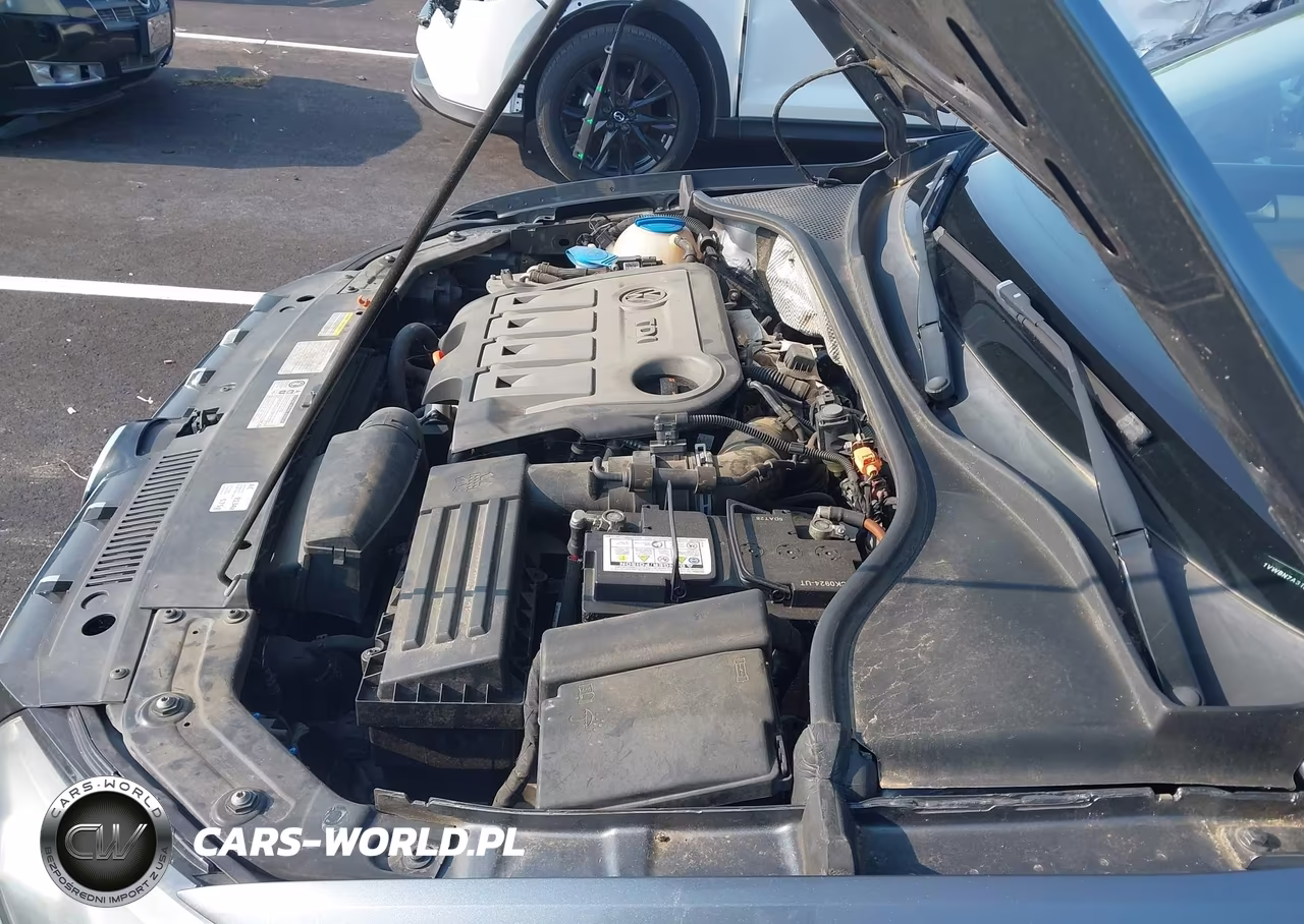 2013 Volkswagen Passat 2.0L Tdi Se VIN:1VWBN7A31DC012753 - 10
