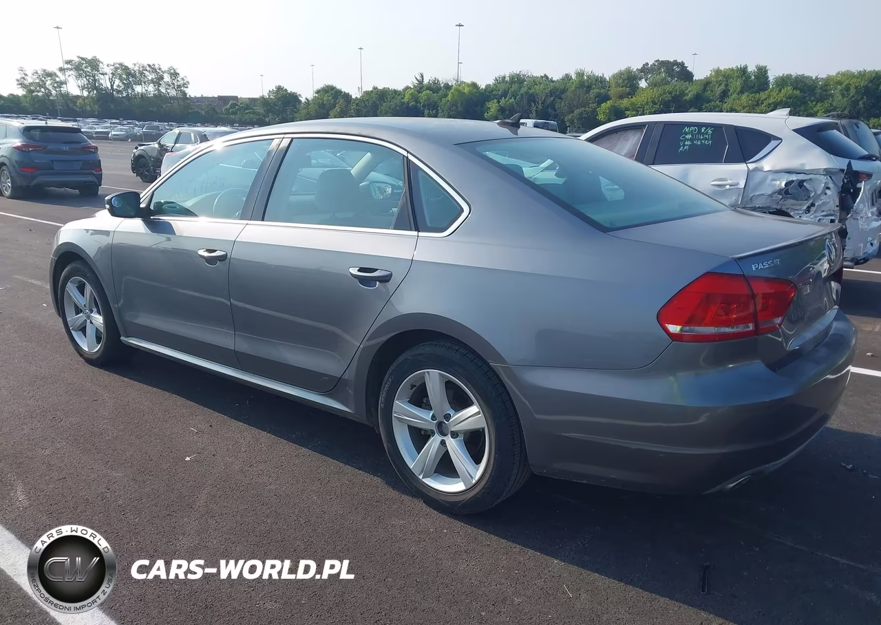 2013 Volkswagen Passat 2.0L Tdi Se VIN:1VWBN7A31DC012753 - 3