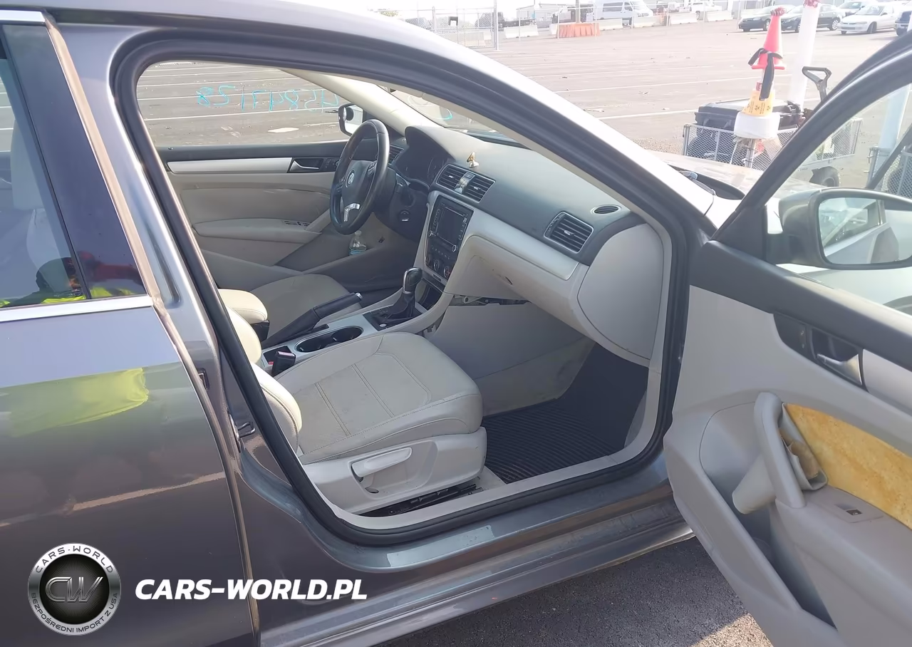 2013 Volkswagen Passat 2.0L Tdi Se VIN:1VWBN7A31DC012753 - 5