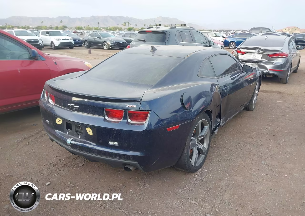 2011 Chevrolet Camaro 1Lt VIN:2G1FB1ED7B9167186 - 4