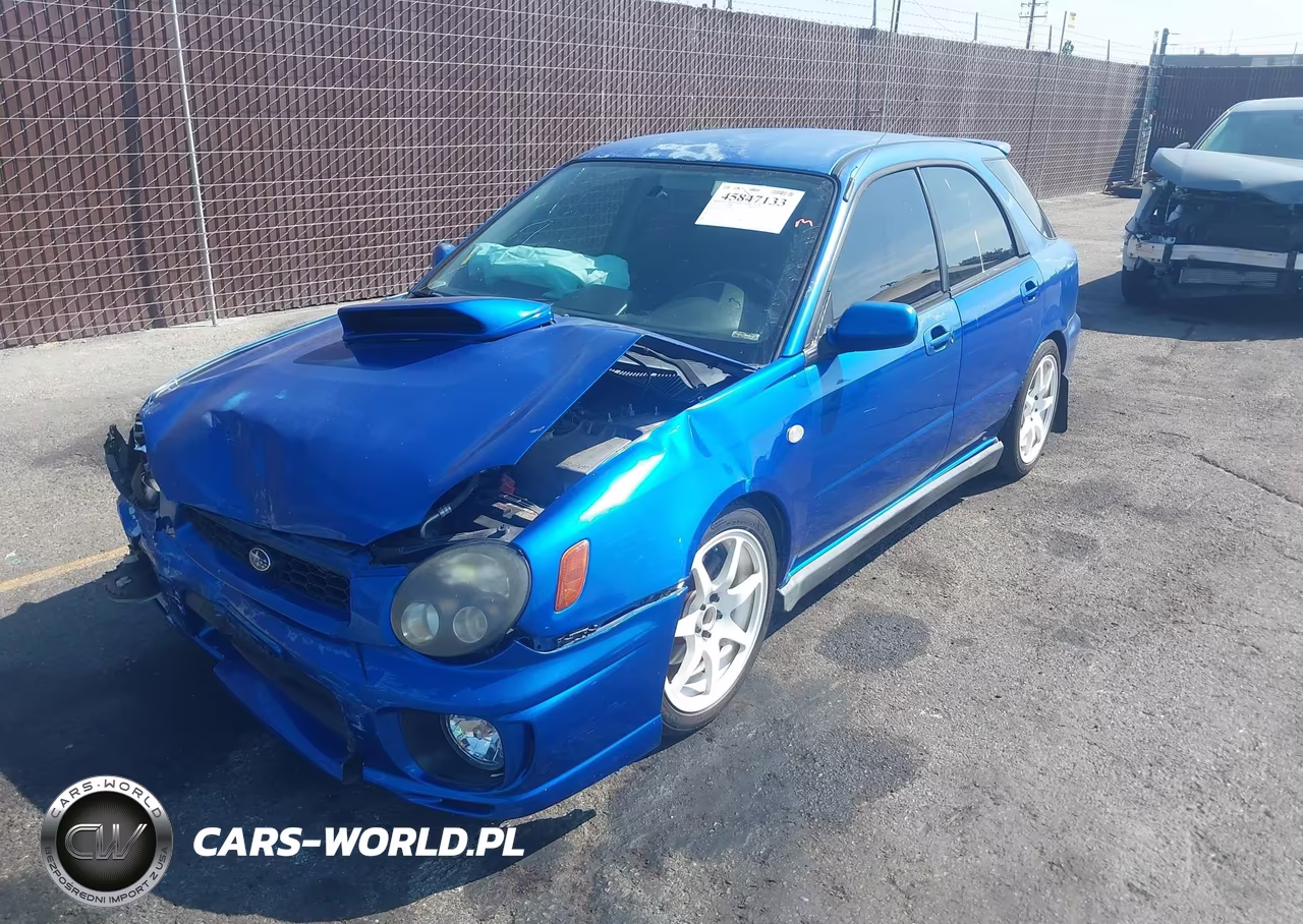 2002 Subaru Impreza Wrx VIN:JF1GG29672G814062 - 2