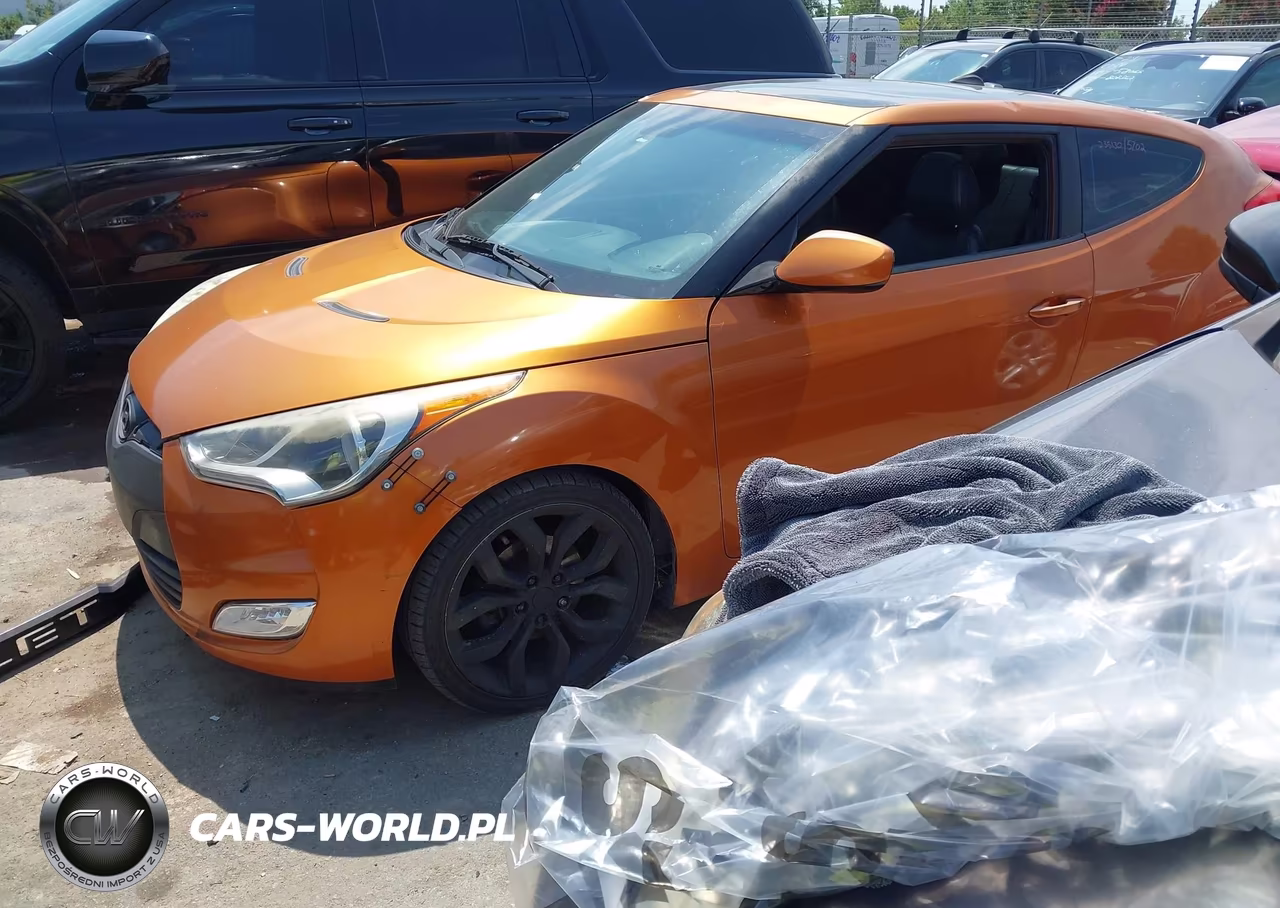 2013 Hyundai Veloster Base W-Black VIN:KMHTC6AD2DU093252 - 2