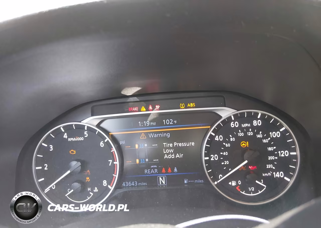 2025 Nissan Altima Sv Fwd VIN:1N4BL4DV1SN348964 - 7