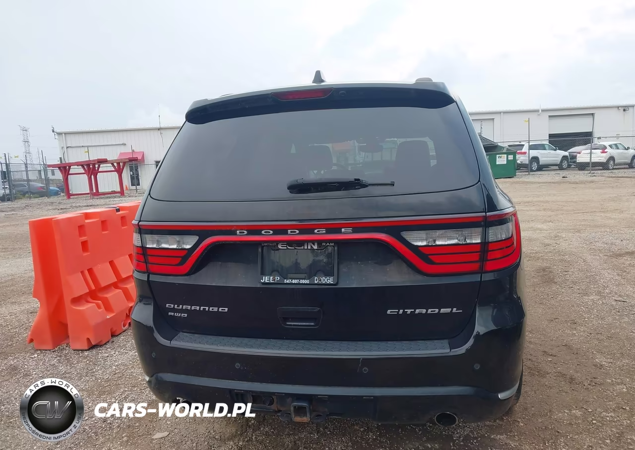 2017 Dodge Durango Citadel Anodized Platinum Awd VIN:1C4SDJET9HC643933 - 16