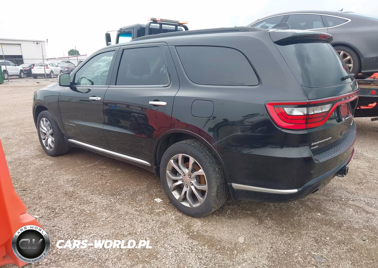 2017 Dodge Durango Citadel Anodized Platinum Awd VIN:1C4SDJET9HC643933 - 3