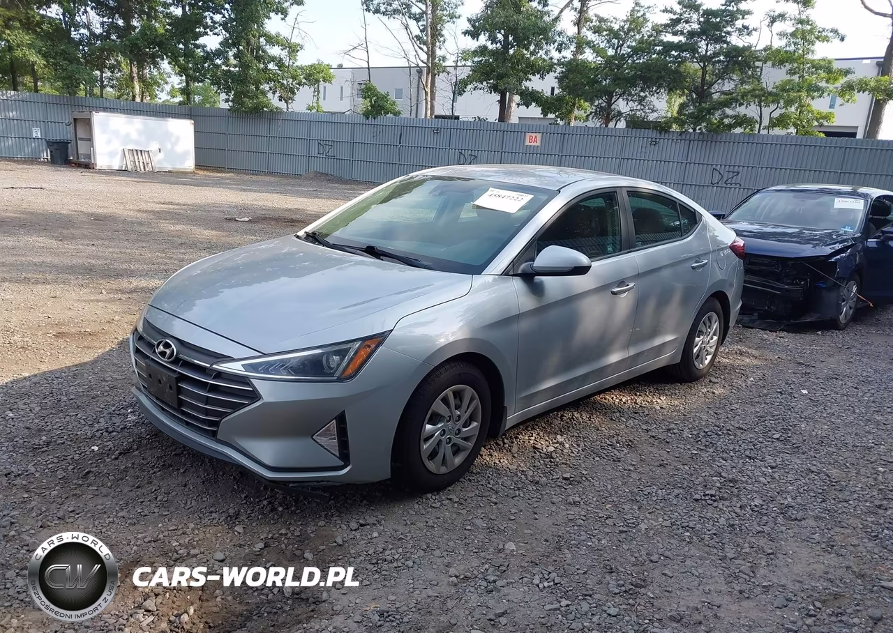 2020 Hyundai Elantra Se VIN:KMHD74LF6LU940915 - 2