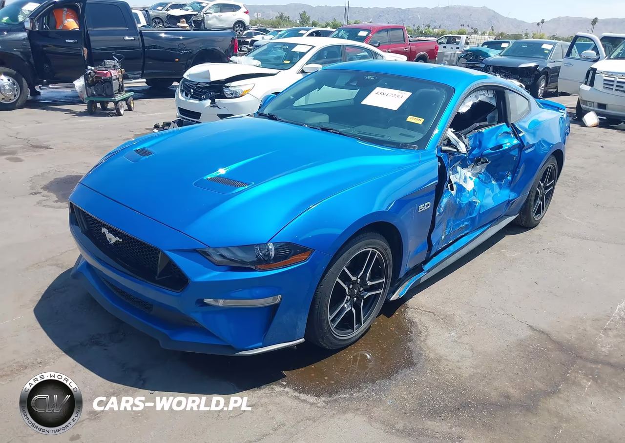 2019 Ford Mustang Gt VIN:1FA6P8CF0K5102382 - 2
