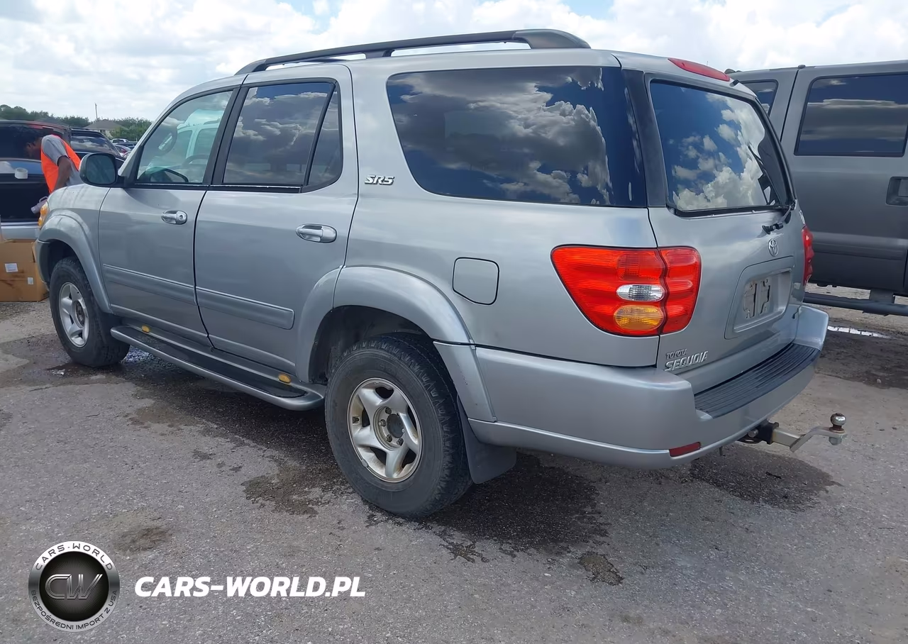 2002 Toyota Sequoia Sr5 V8 VIN:5TDZT34A32S124380 - 3