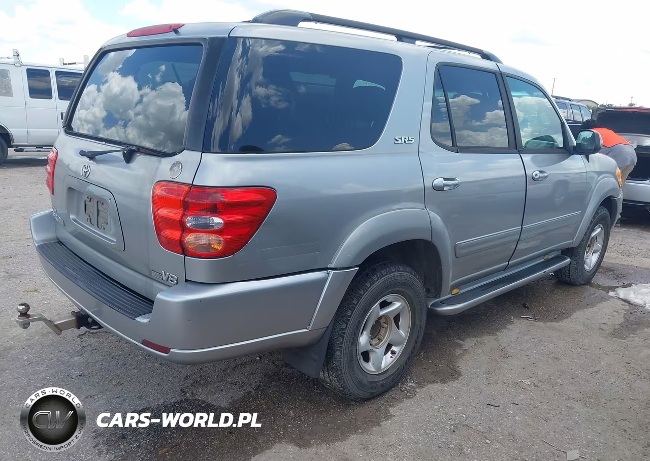 2002 Toyota Sequoia Sr5 V8 VIN:5TDZT34A32S124380 - 4