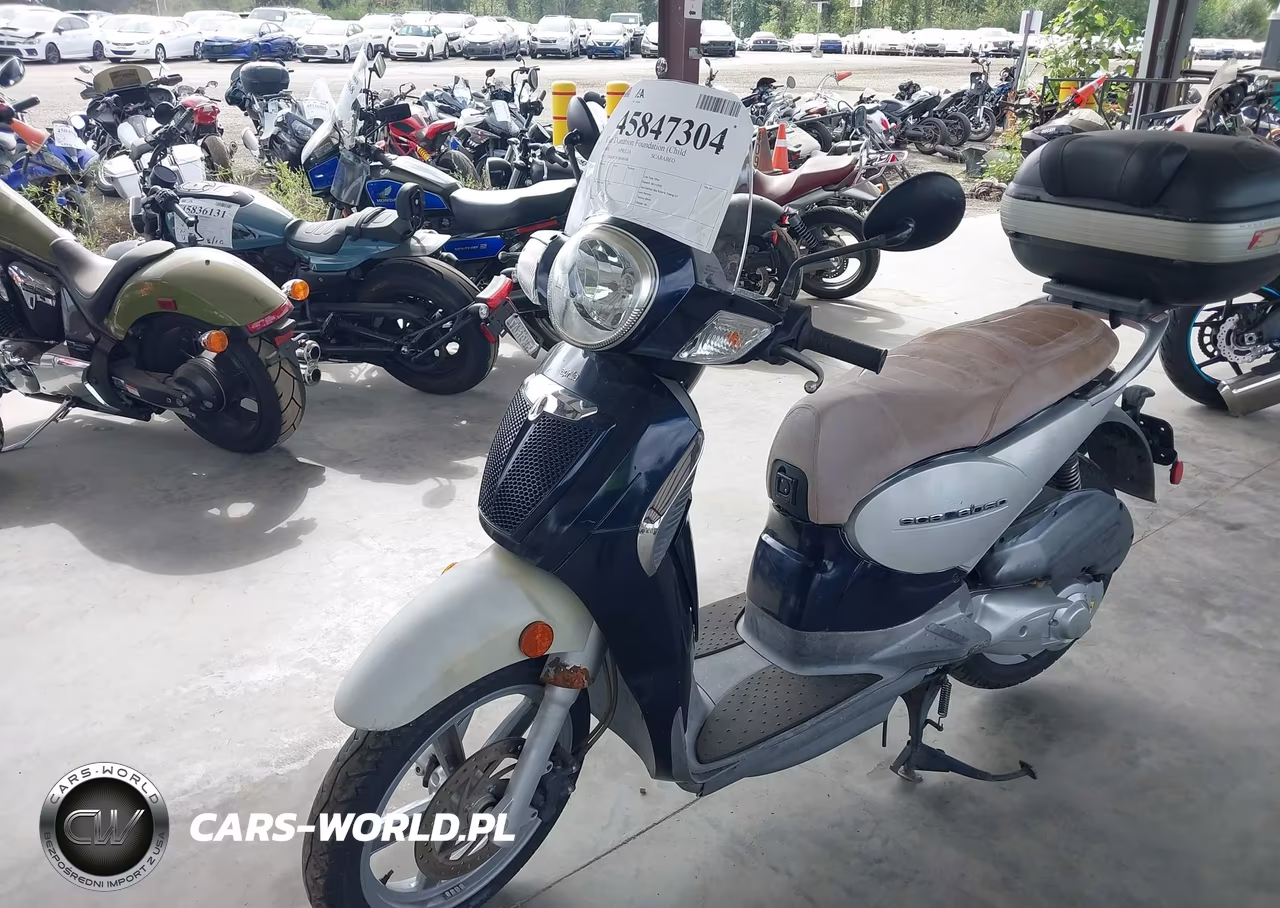 2008 Aprilia Scarabeo 200 VIN:ZD4RBC0078J000168 - 2