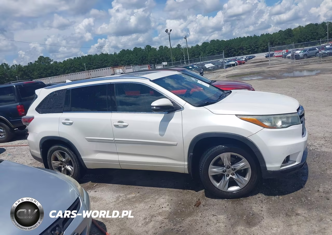 2015 Toyota Highlander Limited V6 VIN:5TDDKRFHXFS155271 - 13