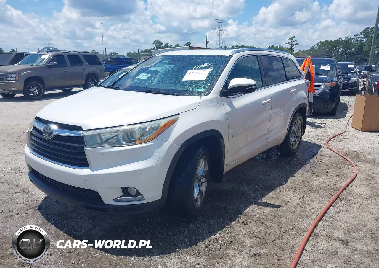2015 Toyota Highlander Limited V6 VIN:5TDDKRFHXFS155271 - 2