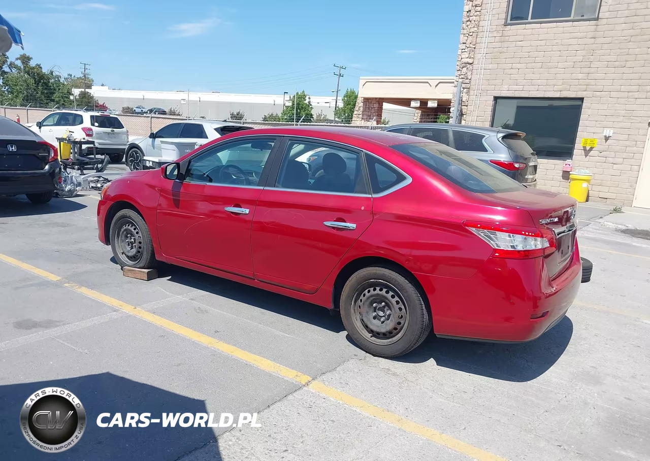 2014 Nissan Sentra S VIN:3N1AB7AP9EY242076 - 3