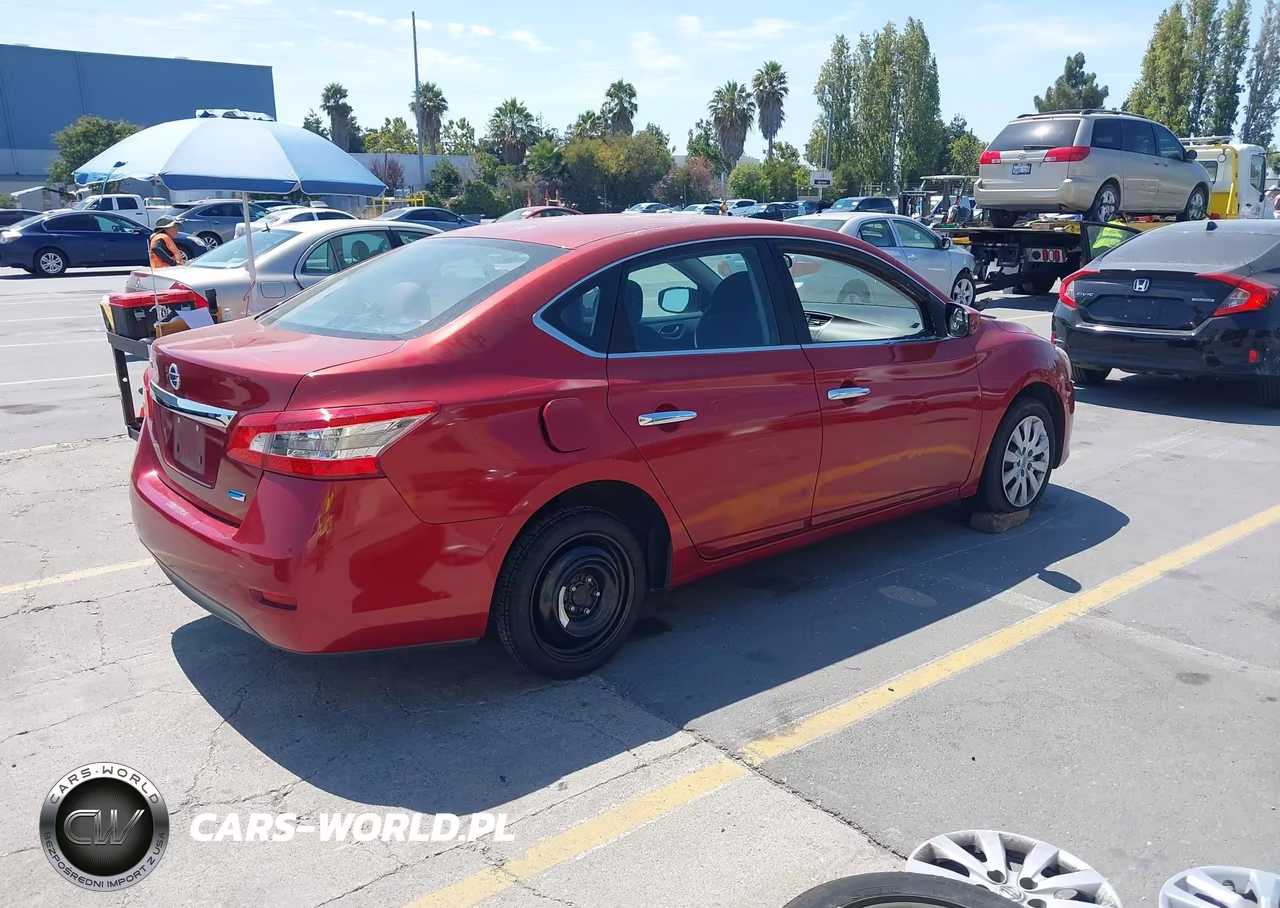 2014 Nissan Sentra S VIN:3N1AB7AP9EY242076 - 4