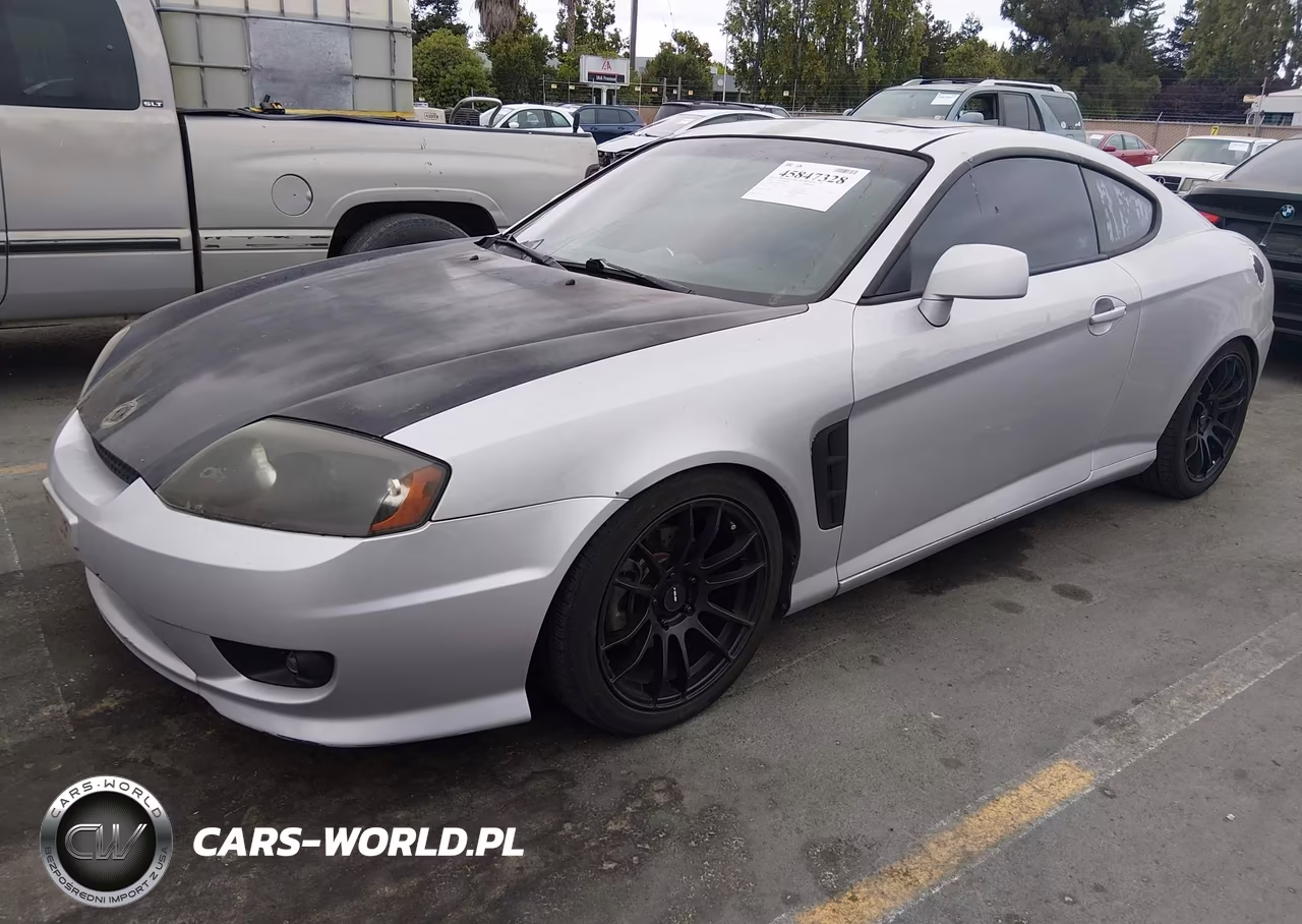 2005 Hyundai Tiburon Gt-Se VIN:KMHHN65F85U155413 - 2
