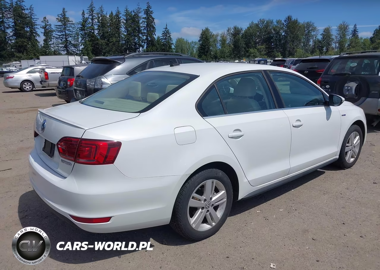 2014 Volkswagen Jetta Hybrid Sel VIN:3VW637AJ8EM214527 - 4