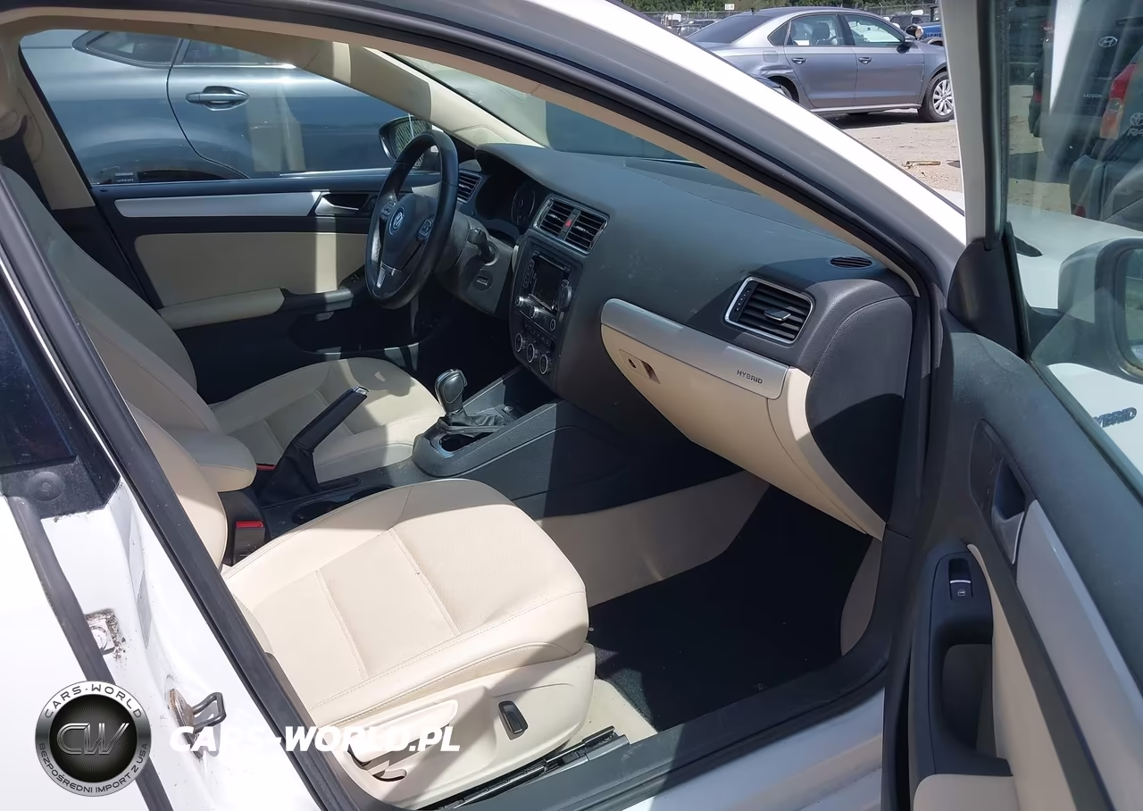 2014 Volkswagen Jetta Hybrid Sel VIN:3VW637AJ8EM214527 - 5