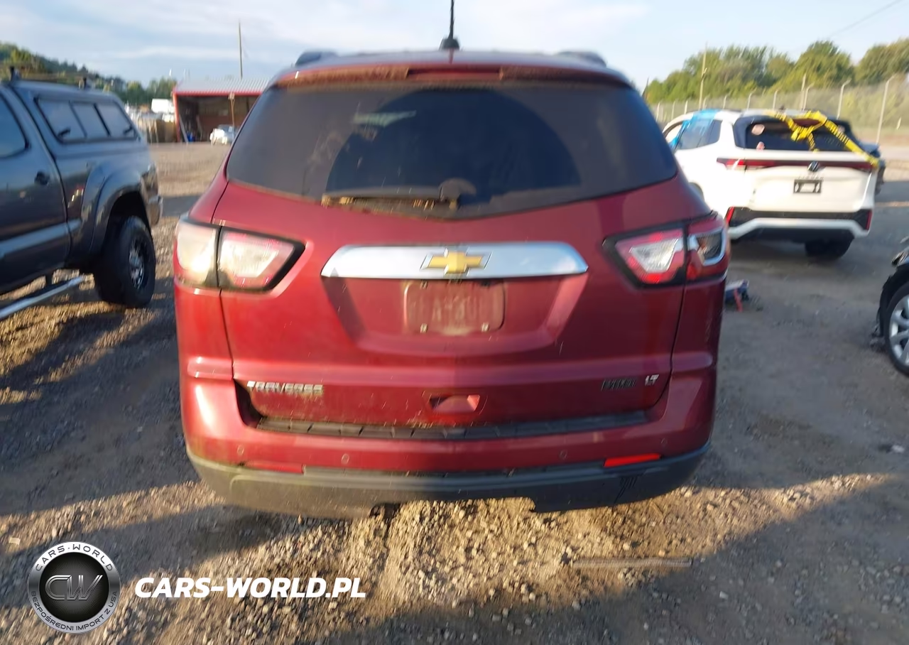 2017 Chevrolet Traverse Lt VIN:1GNKRGKDXHJ163789 - 16